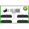 INVERTO QUATTRO BLACK ULTRA LNB Quattro – 4 salidas, figura de ruido 0,2 dB, conectores F-Type