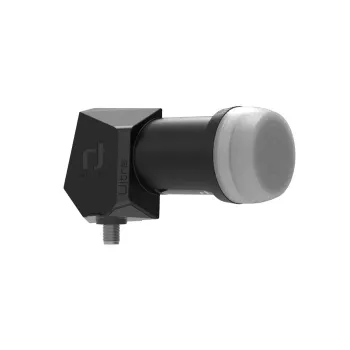 INVERTO Single Black Ultra LNB individual, figura de ruido 0,2dB, feedhorn de 40mm, Type-F
