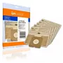 Invest Bolsas de papel para aspirador Eco para Zelmer 1500.0050 / Cobra II Silent 2500.0EH (5 uds.)