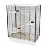INZ INTER-ZOO Diego + Wood Beige 780x480x800 jaula para pequeños animales