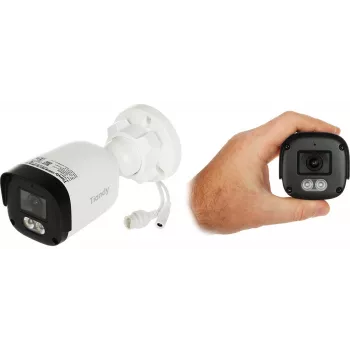 Cámara IP TC-C32QN 5MP Wi-Fi cámara exterior tipo bala con Smart IR, audio bidireccional, IP67, objetivo de 2,8 mm