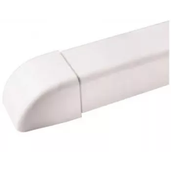 IVENSIS IPEP60 tapa final para canal de cables blanca 60 mm PVC snap-on