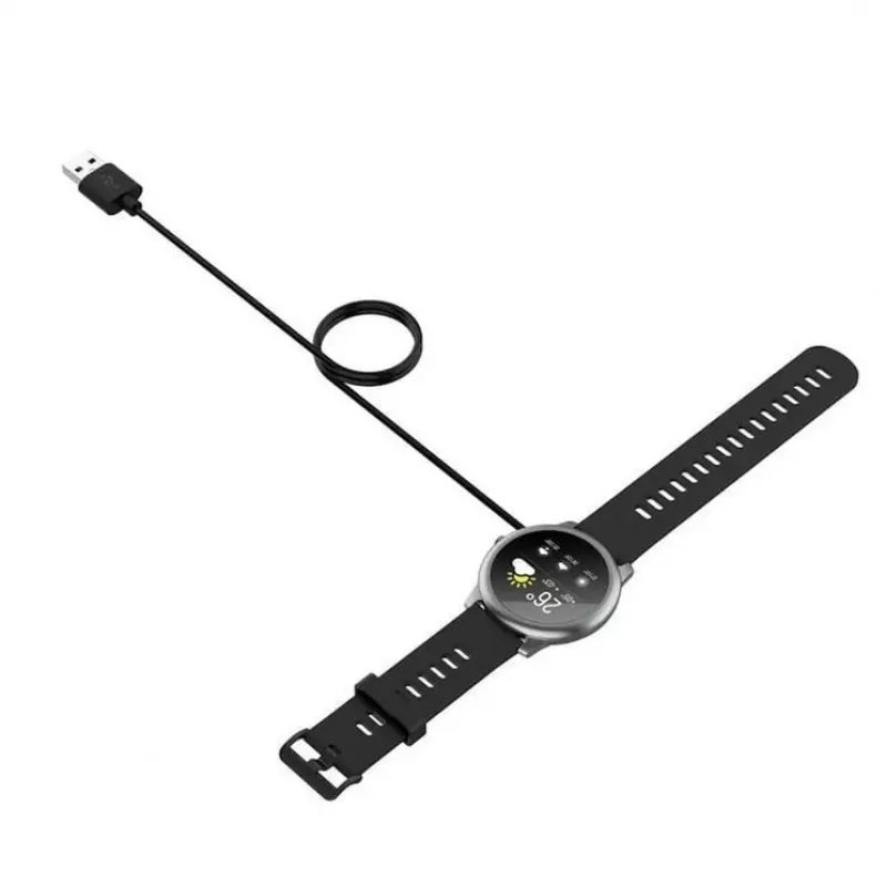 iWear CH2 cable de alimentación USB universal 1m para smartwatch cargador magnético 2 pines 4mm