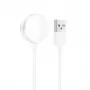 iWear CH3 Cable de Alimentación Universal USB 1m para Smartwatch Base de Carga Inalámbrica 3,5W Blanca