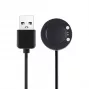 iWear CH5 Cable de Alimentación Universal USB 1m para Smartwatch Base de Carga Magnética Redonda de 2 Pines