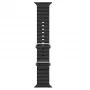 iWear Correa S1 Grooved de Silicona Suave 20mm para Apple Watch 49mm / 45mm / 44mm / 42mm Negra