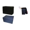 Bloque de espuma IWH 550 x 400 x 300 mm, espuma de PU negra, de forma estable, inodora, funda extraíble, 1 ud. 086700