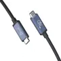 J5create cable USB Type-C USB4 40Gbps 240W (0,8 m, negro)