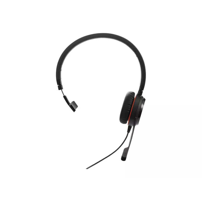 Jabra Evolve 20 Special Edition MS Mono Auricular con cable USB-C - Almohadillas de piel sintética, USB-C, silencio y volumen en línea, certificado para Microsoft (4993-823-389)