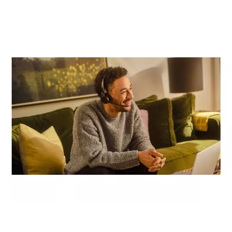 Jabra Evolve3 45 auricular estéreo con base Microsoft Link 390a