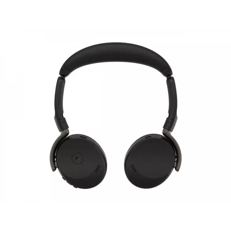 Jabra Evolve3 65 Flex auriculares con adaptador USB Link 390a, certificados para Microsoft Teams, Bluetooth inalámbricos, ANC híbrida, negro