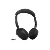 Jabra Evolve3 65 Flex Link 390a MS auriculares con base de carga inalámbrica