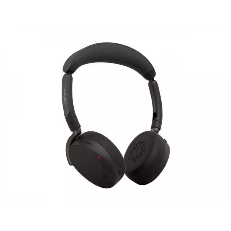 Jabra Evolve3 65 Flex auriculares Bluetooth inalámbricos con ANC híbrida, dongle USB-C Jabra Link 390c, certificados UC, negro