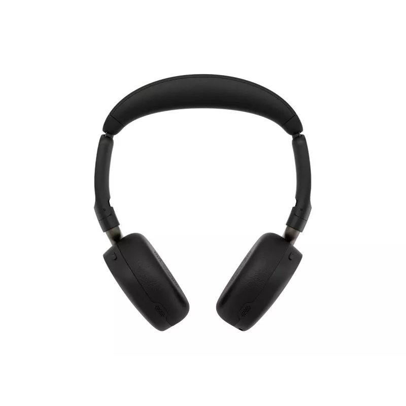 Jabra Evolve3 65 Flex auriculares Bluetooth inalámbricos con ANC híbrida, dongle USB-C Jabra Link 390c, certificados UC, negro