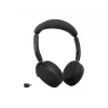 Jabra Evolve3 65 Flex auriculares Bluetooth inalámbricos con ANC híbrida, dongle USB-C Jabra Link 390c, certificados UC, negro