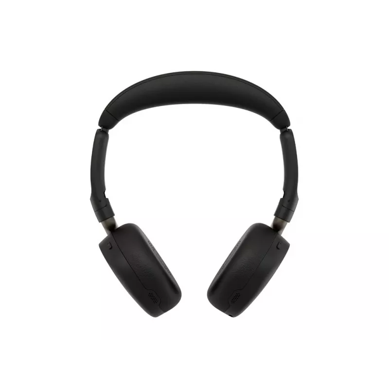 Jabra Evolve3 65 Flex auriculares Bluetooth inalámbricos con adaptador USB-A Jabra Link 390a, certificados UC, cancelación activa de ruido, negro