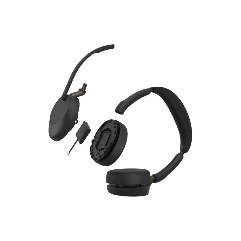 Jabra Evolve3 65 auriculares estéreo con base UC Link 390a