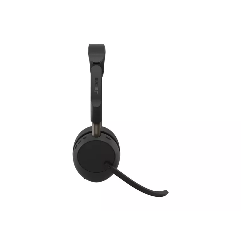 Jabra Evolve3 65 UC Stereo auriculares con micrófono, Link 390c, negro