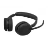 Jabra Evolve3 65 MS Stereo auriculares inalámbricos con Link 390c, negro