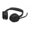 Jabra Evolve3 65 auriculares estéreo inalámbricos con Link 390c y base de carga – certificados para Microsoft Teams