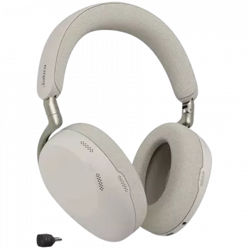 Jabra Evolve3 85 MS Link390c Warm Gray Auricular inalámbrico