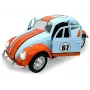 JAMARA 402600 Volkswagen Beetle 1967 1:28 coche a escala, azul claro, 3+ años