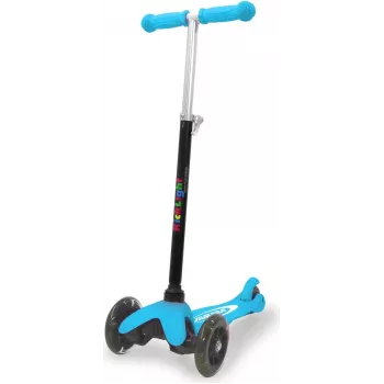 JAMARA 461651 Patinete infantil de tres ruedas azul - rosa