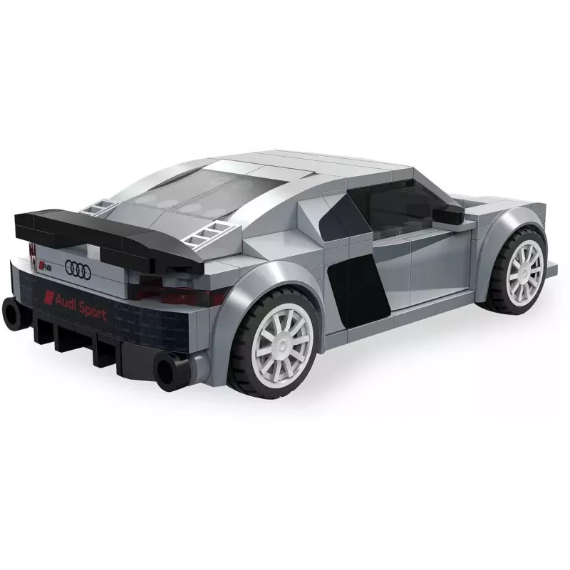 Jamara CaDA Audi R8 Coupé escala 1:24 set de bloques de construcción – 272 piezas, gris, a partir de 8 años