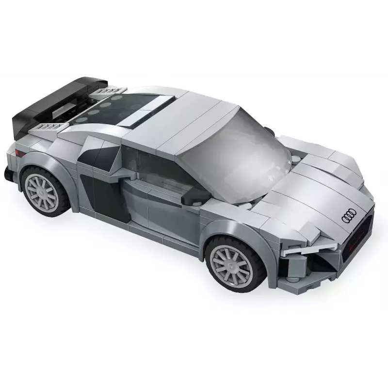 Jamara CaDA Audi R8 Coupé escala 1:24 set de bloques de construcción – 272 piezas, gris, a partir de 8 años