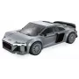Jamara CaDA Audi R8 Coupé escala 1:24 set de bloques de construcción – 272 piezas, gris, a partir de 8 años