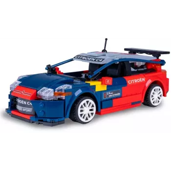 Coche RC de bloques de construcción Jamara CaDA Citroen C4 WRC 1:20 2,4GHz (278 piezas)