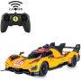 Jamara Ferrari 499P-N83 1:24 Coche deportivo RC amarillo 2,4 GHz motor eléctrico