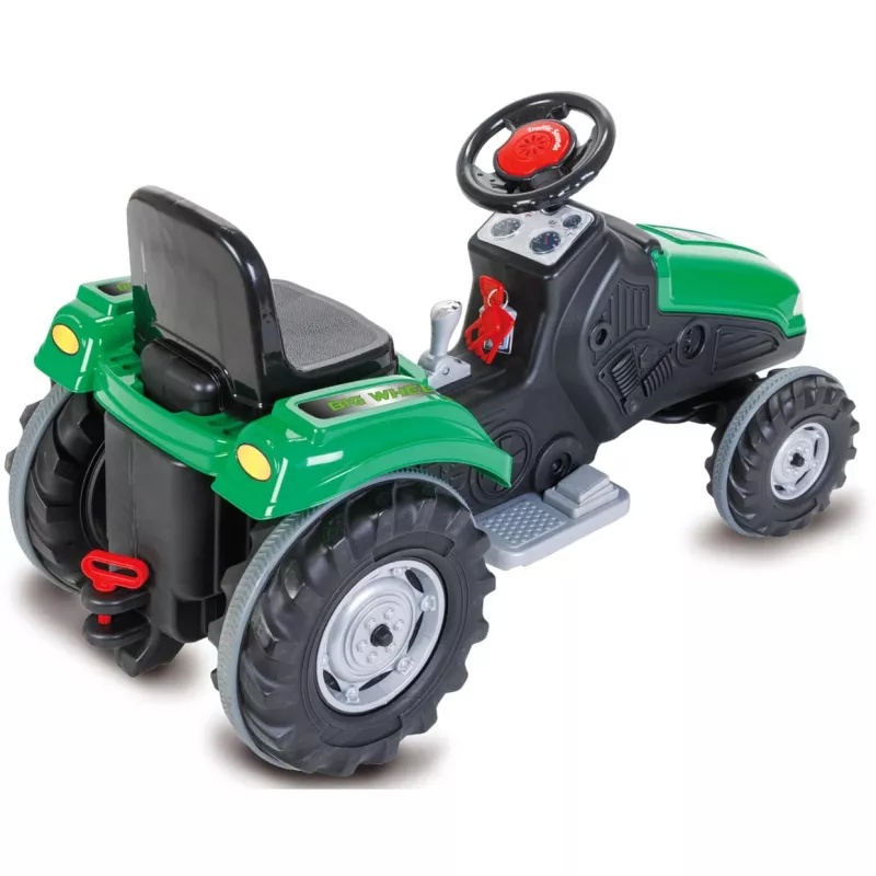 Jamara Tractor montable Big Wheel 12V Green 3+