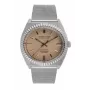 JASON HYDE Reloj unisex JH10011 40mm acero inoxidable azul correa de tejido PET reciclado cuarzo