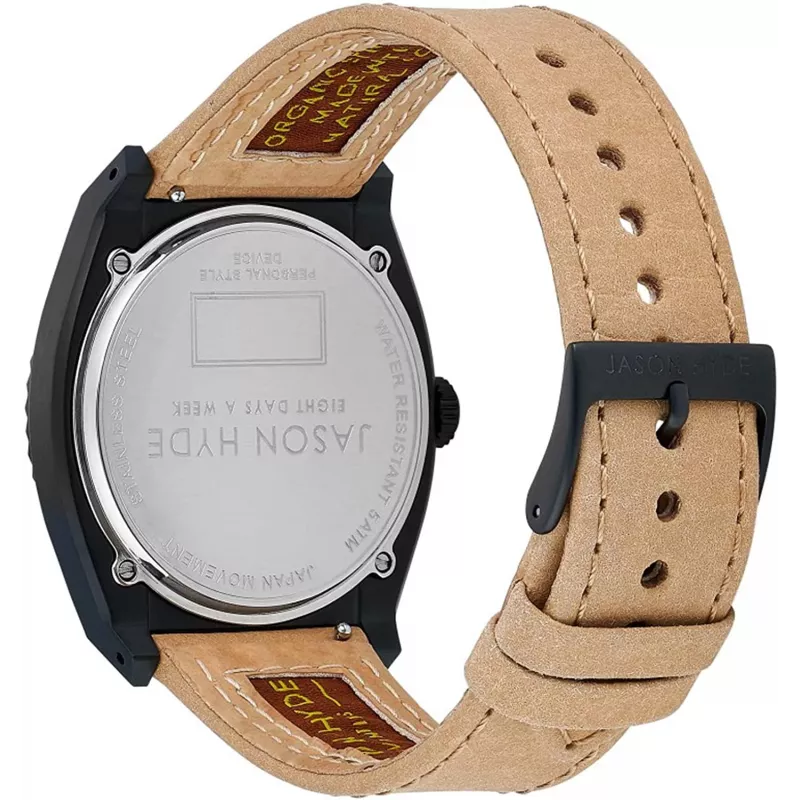 JASON HYDE JH10014 Reloj unisex 40mm Earth Collection esfera azul correa azul