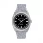 JASON HYDE MAN JH10002 reloj de cuarzo analógico 40mm correa de cuero negra