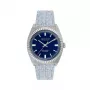 JASON HYDE MAN JH10004 reloj analógico de cuarzo 40mm esfera negra correa de piel auténtica