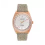 JASON HYDE MAN JH10006 40mm reloj de cuarzo – esfera negra, correa de piel reciclada