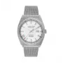 JASON HYDE MAN JH30003 reloj analógico de cuarzo 40mm esfera azul correa de piel marrón