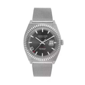 JASON HYDE MAN JH30004 Reloj de cuarzo analógico 40mm esfera azul correa de tela azul