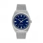 Reloj de cuarzo analógico de hombre Jason Hyde JH10005 40mm caja de acero inoxidable correa de piel marrón