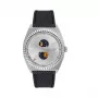 JASON HYDE reloj de hombre JH41000 40 mm cuarzo analógico acero inoxidable piel negra