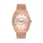 JASON HYDE reloj de mujer JH20006 36mm esfera plateada correa de piel negra