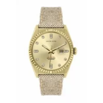 Reloj de mujer JASON HYDE JH20021 (36 mm) - oro rosa y piel marrón
