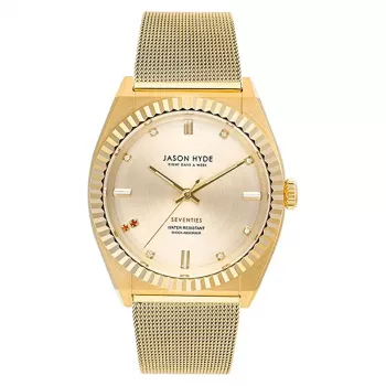 JASON HYDE reloj de mujer JH20022 36mm oro rosa acero inoxidable malla