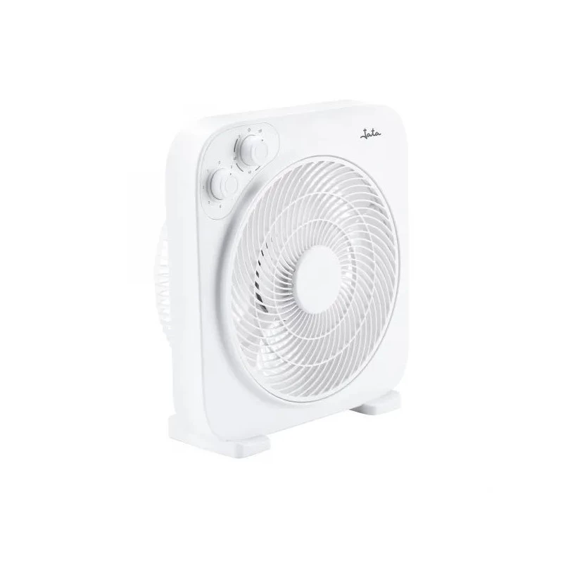 Ventilador de pie JATA JVVS3116, 45 W, 40 cm, 3 velocidades, oscilante, blanco