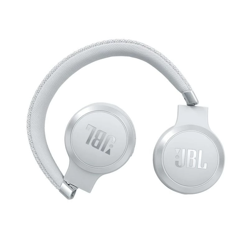 JBL Live 460NC auriculares inalámbricos on-ear con cancelación activa de ruido, blancos