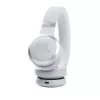 JBL Live 460NC auriculares inalámbricos on-ear con cancelación activa de ruido, blancos