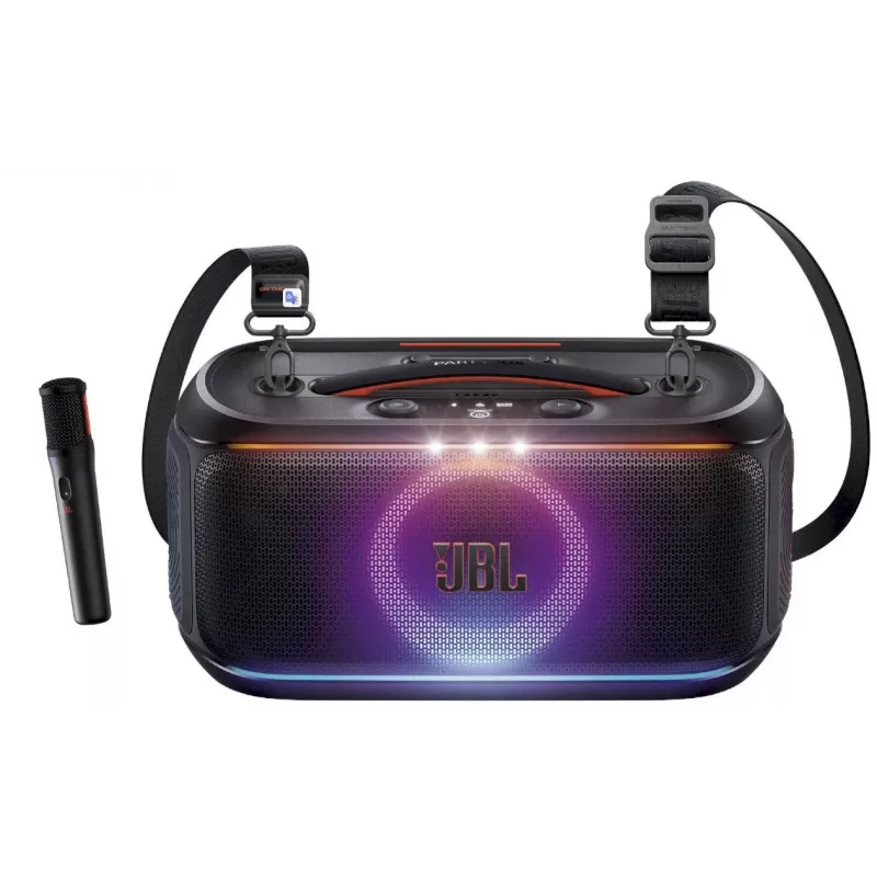 JBL Partybox On-The-Go 2 Altavoz Bluetooth – Negro, 100 W RMS, IPX4, TWS