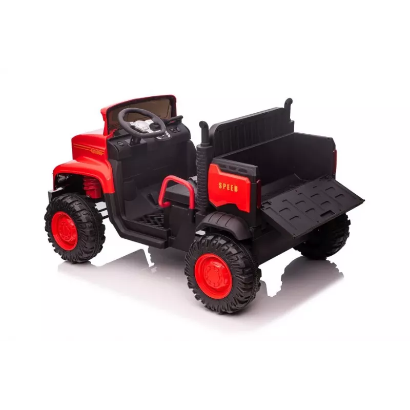 Coche a batería para niños JC222, rojo